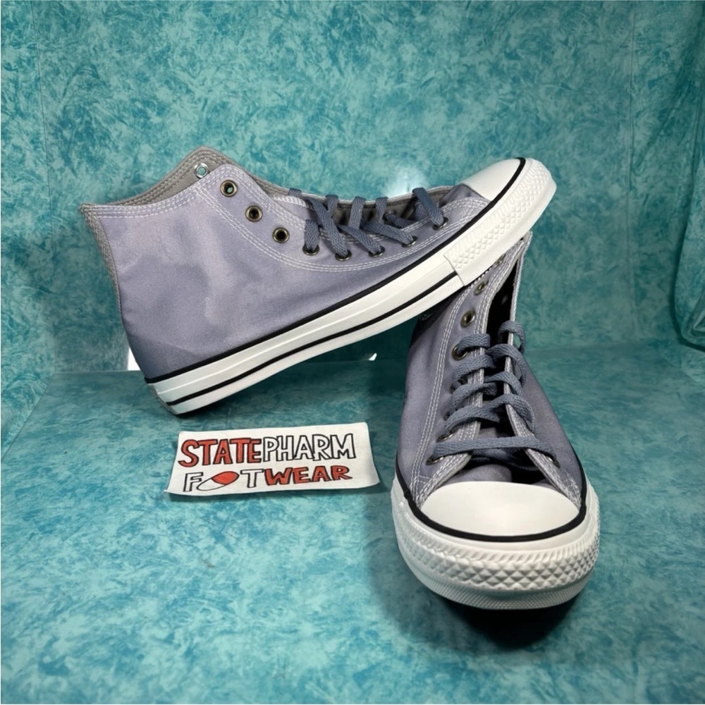 Converse Chuck Taylor All Star Men’s Bleach Blue High Top Shoes Retro Size 12